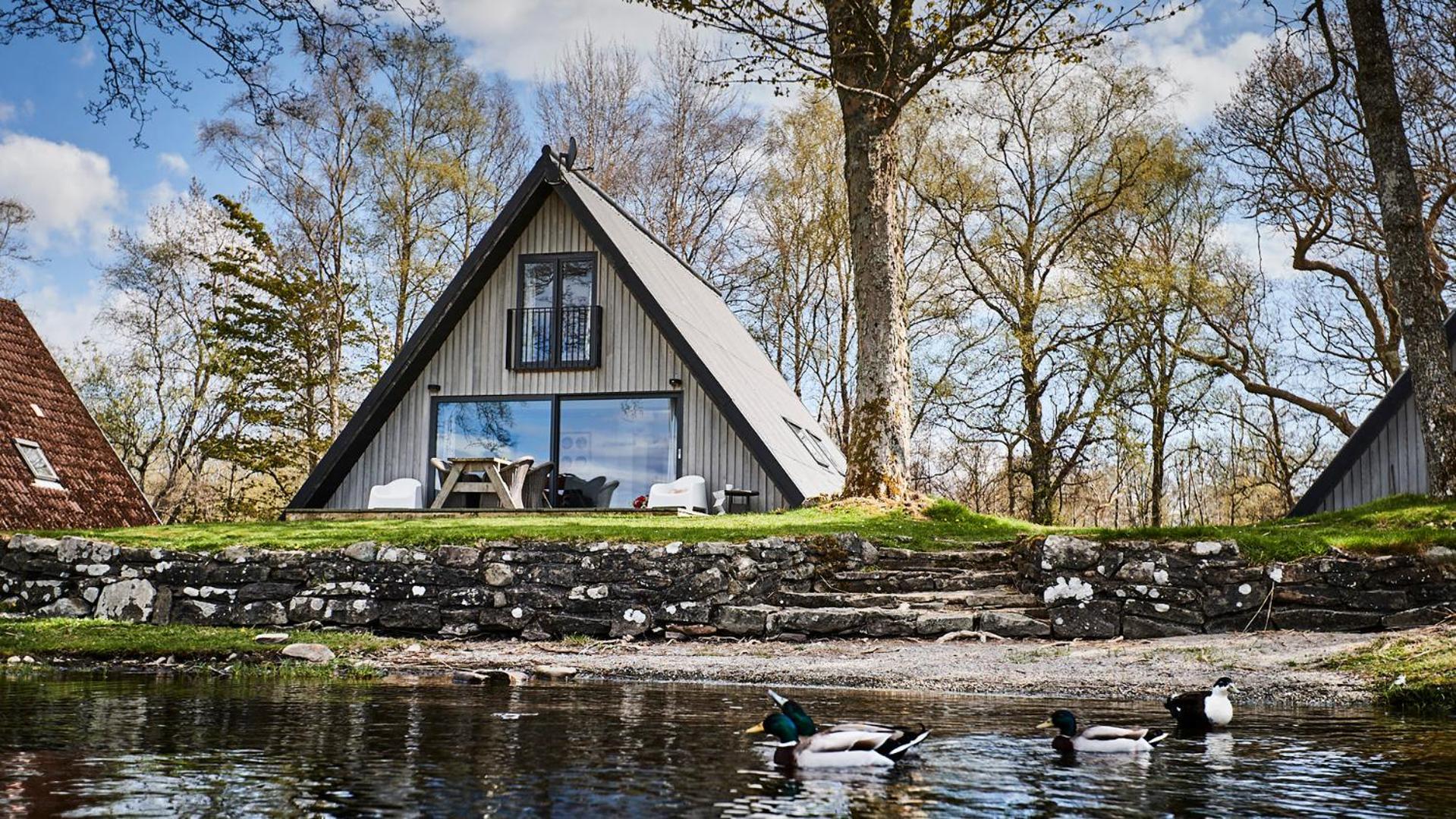 Lochend Chalets Port Of Menteith Exterior foto